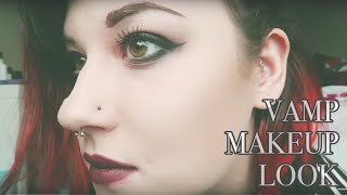 Nyx Vamp Make Up Look