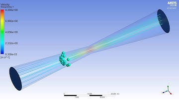 Venturimeter || Fluid Flow Simulation In Venturimeter || Ansys Fluent || Flow Visulisation ||