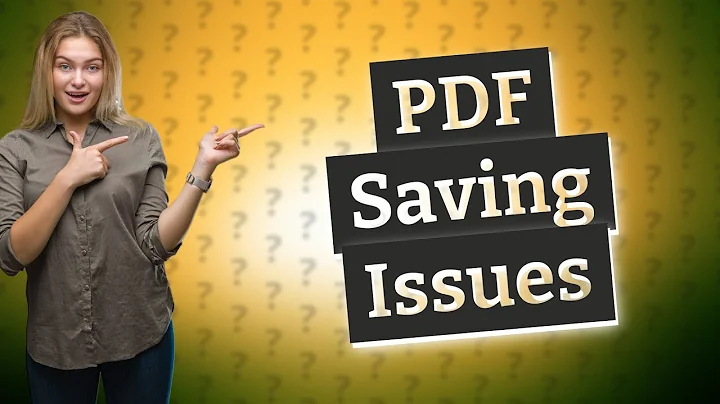 Why can't I save PDF files on my computer? - DayDayNews