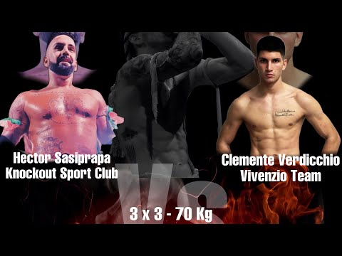 Hector Sasiprapa vs Clemente Verdicchio - 70 kg Thai Fight Night 4 Espai34 Muro 25/2/2023