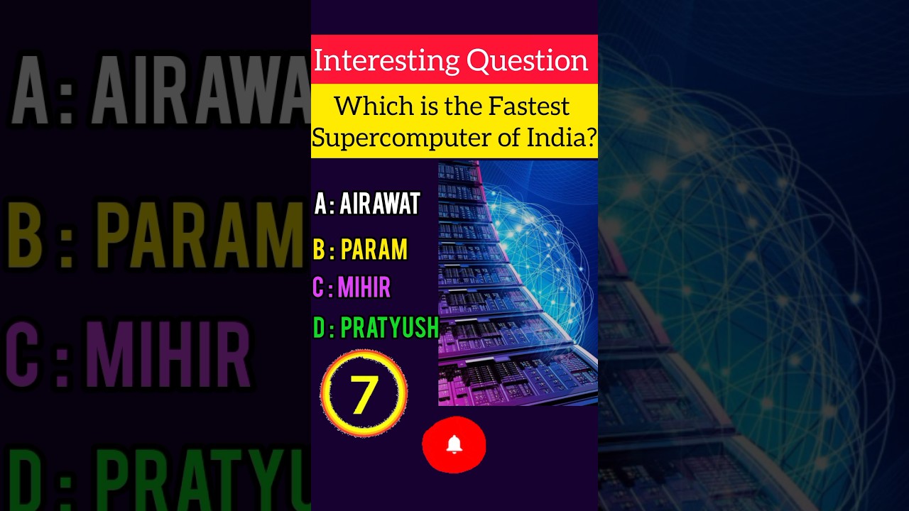 Fastest Supercomputer in India? 