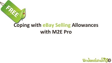 Coping with eBay Selling Allowances with M2E Pro (Magento)