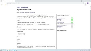 [CSES.FI PYTHON] Apple Division