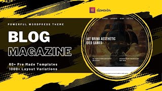 Multipurpose Blog Magazine Website | 60+ Layouts,AMP, Elementor, Gutenberg Theme | Kicker WP Theme screenshot 4