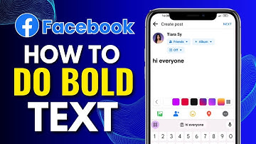 How To Type Bold Text On Facebook (2024) [iOS & Android]