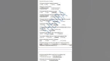 SWAYAM BASIC CONCEPTS IN EDUCATION-150+ MCQ