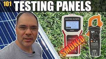 How to Test Solar Panels - For Beginners!