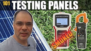 How to Test Solar Panels  For Beginners!