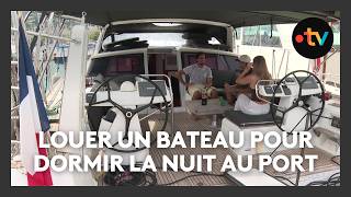 La location de bateaux pour la nuit en Airbnb est possible sur la Côte d'Azur depuis 3 ans