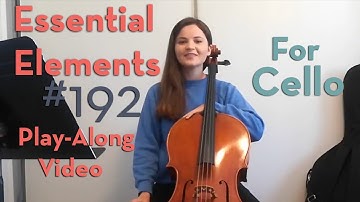 Essential Elements #192 Play-Along Video for Cello, with Coach Angela