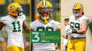 Three Things: David Bakhtiari, De'Vondre Campbell And The Wide Receiver Competition