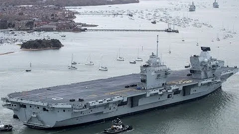 Leak discovered on new £3.1bn HMS Queen Elizabeth warship
