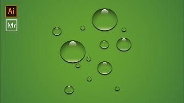 Adobe Illustator Tutorial | How to Create realistic water drop in illustration | #speed art