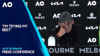 Alex de Minaur Press Conference | Australian Open 2025 Quarterfinal