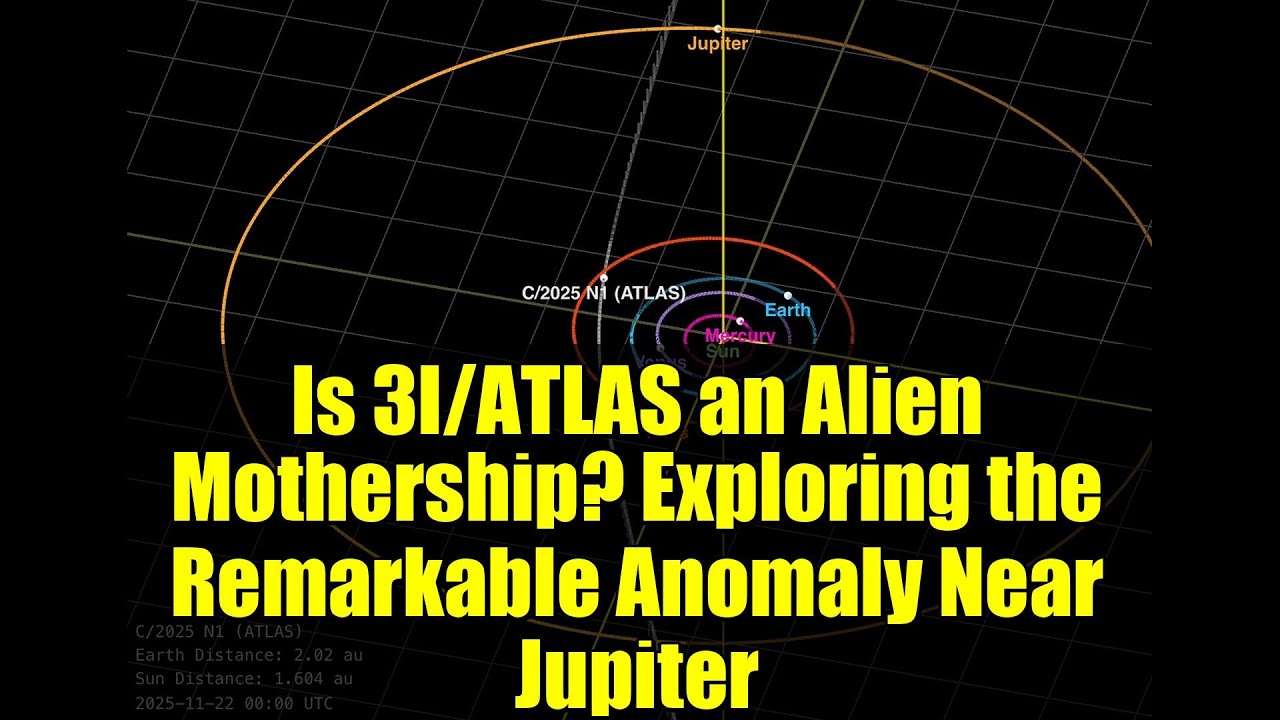 Is 3I/ATLAS an Alien Mothership? Exploring the Remarkable Anomaly Near Jupiter