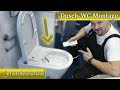 Dusch-WC Montage / BERNSTEIN WC Dusch Pro+