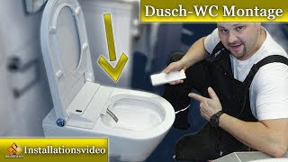 Dusch-WC Montage / BERNSTEIN WC Dusch Pro+