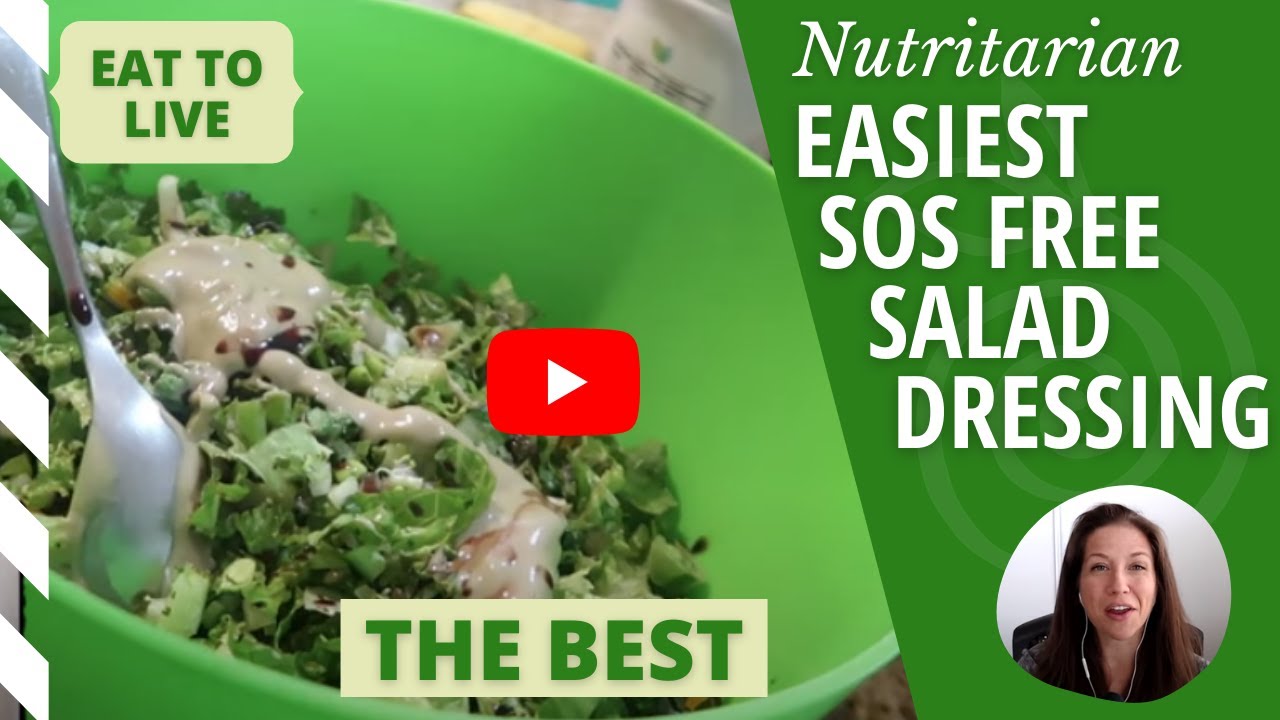 The Best Easiest SOS Free Salad Dressing Ever