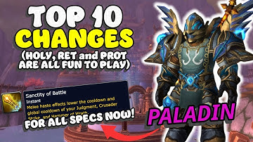 Top 10 Paladin Changes in MoP Classic (ok there is more than 10...)