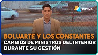 🔵 Dina Boluarte y los constantes cambios de ministros del Interior durante su gestión