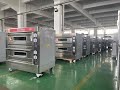 Bakery equipment bread baking oven customzed design 3 deck 6 trays commercial bakery oven