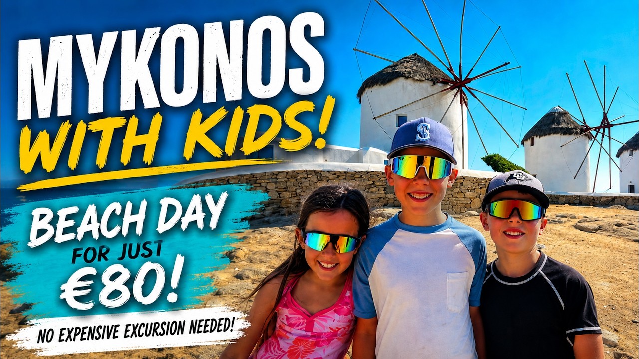 Mykonos With Kids: Skip the Expensive Cruise Excursion!
