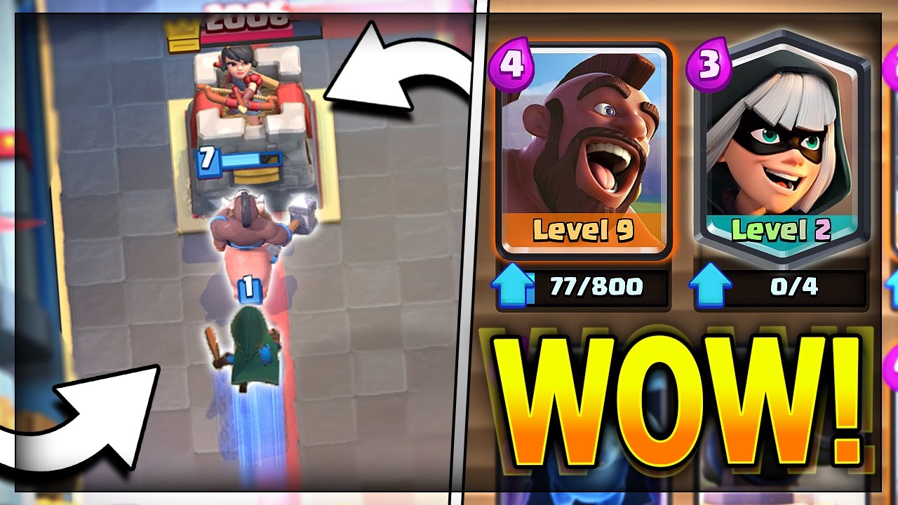 Hog Bandit Cycle Deck in Legendary Arena 11 Clash Royale - YouTube.