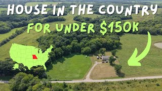 Tour a $150,000 Home In Missouri - Out in the Country!