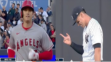 Shohei Ohtani HR Gets Rob By Aaron Judge Incredible Catch 🙌!!!!