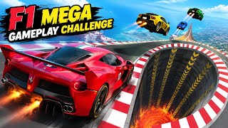 Can I Survive the Hardest Mega Ramp? 😱 Ferrari F1 Gameplay  screenshot 1