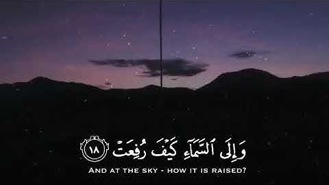 سورة الغاشية | Surah Ghashiya | الشيخ محمد اللحيدان | Shk. Muhammed Al Luhaidan