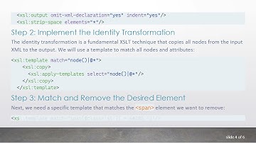 How to Remove Elements in XSLT