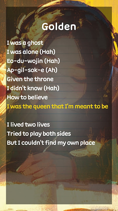 🌻Huntrix - Golden (Lyrics) KPop Demon Hunters