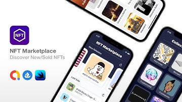 NFT Marketplace - iOS Source Code | Popular NFTs and Last Sold NFTs | SwiftUI Full Xcode Project