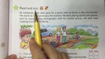 Tiếng Anh lớp 4 Unit 18 lesson 3