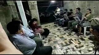 Hino 141 Guia me Sempre. Culto no Lar. Orquestra Moriá - Cidade Kemel