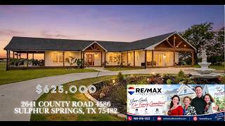🏡✨ WHAT $625K LOOKS LIKE IN EAST TEXAS - 📍 2641 County Road 4586 Sulphur Springs, TX 75482