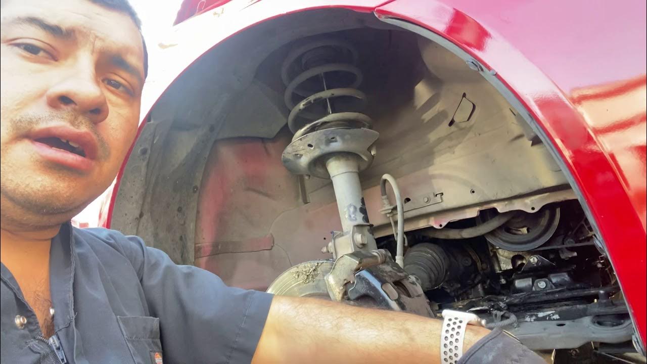 2007 impala motor mount replacement passenger lower mount - YouTube