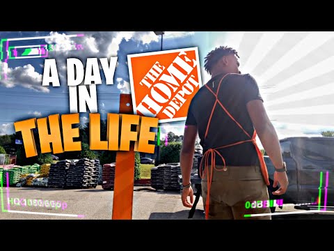 A DAY IN THE LIFE WORKING AT Home Depot | Garden Associate?| BEST TEEN JOB?