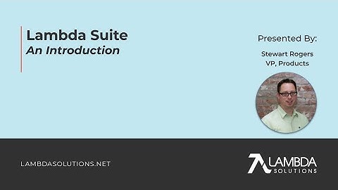 An Introduction to Lambda Suite - your powerful eLearning Revenue solution