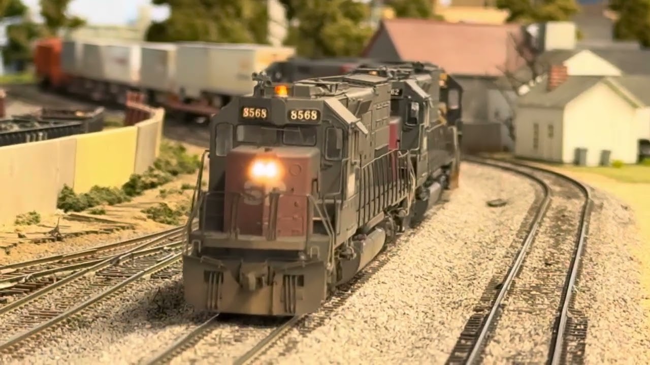 Rio Grande and Southern Pacific working the Sierras together 90’s