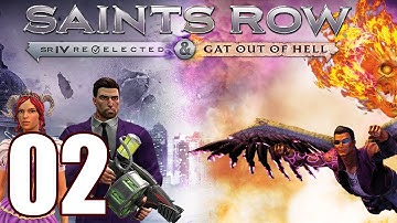 Saints Row Gat Out Of Hell Walkthrough Part 2 - Super Powers + Giveaway (PC Gameplay)