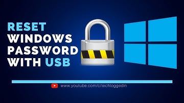 Reset Windows(7,8,10)Password | Recover Windows Password With USB | Access Windows Without Password