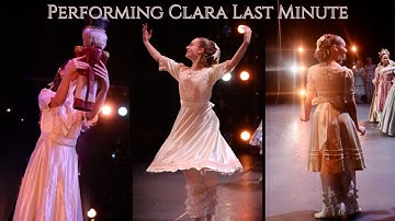 CAST as CLARA in NUTCRACKER Just DAYS Before the SHOW: last-minute dream come true! 🌟🎄 #ballet #vlog