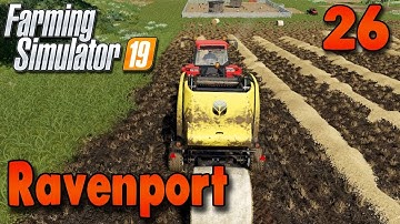 FS19 Timelapse - Ravenport #26 | Baling Our Field!