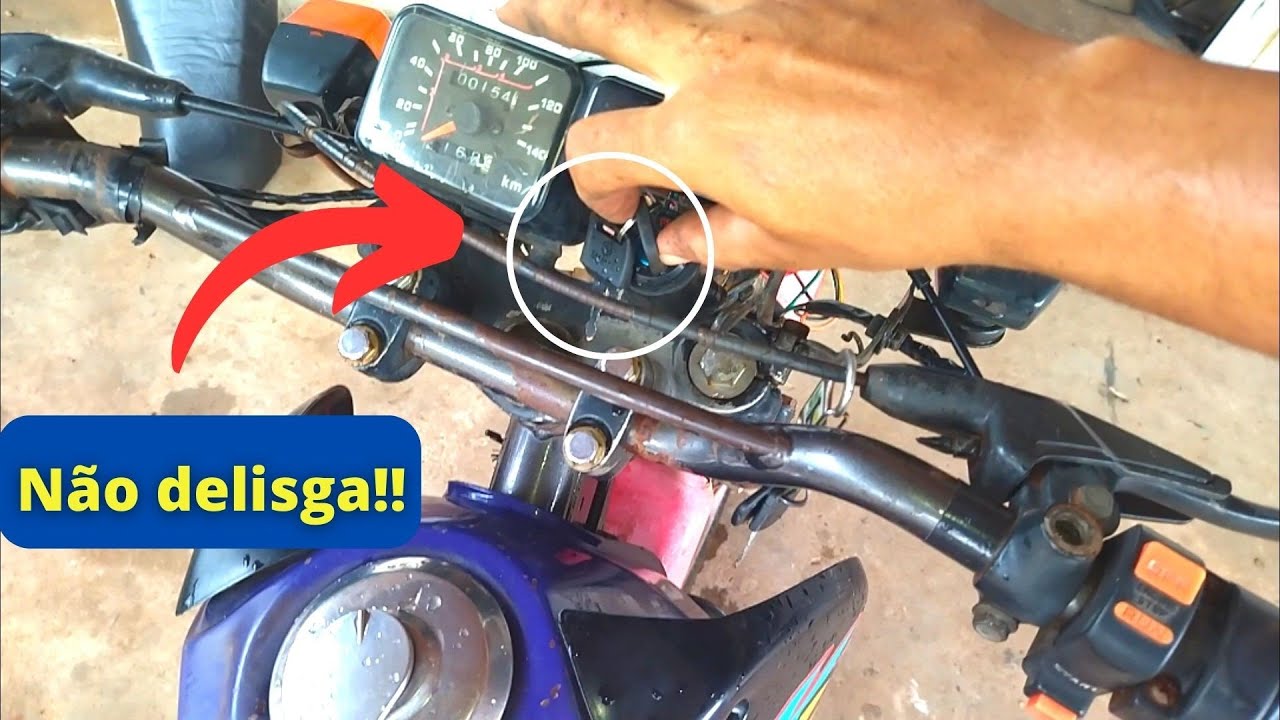 Moto CG 125 não delisga ao desligar a ignição ? ( veja o passo a passo)