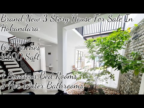 Luxury Three Story House For Sale In Hokandara