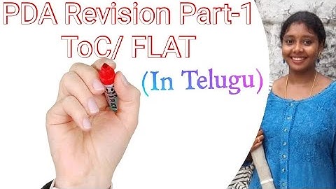 Context Free Grammars Revision part-6 And PDA Revision Part-1  || By Neelis Galaxy