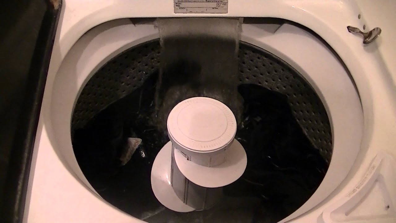 1992 Kenmore Washing Machine Load 3 - YouTube