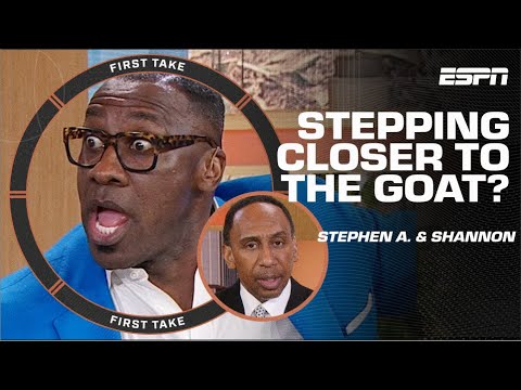  CLOSER TO GOAT  Stephen A  Shannon ANIMATED over Mahomes Brady  LeBron MJ  First Take